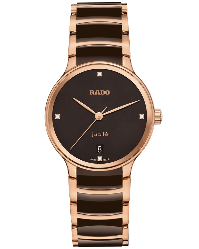 Rado Centrix Round Brown Women's Watch 