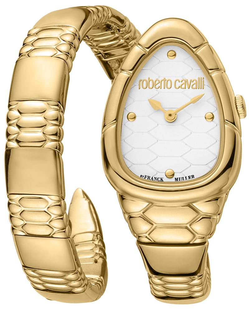 Roberto Cavalli RV1L184 Round Silver Women's Watch