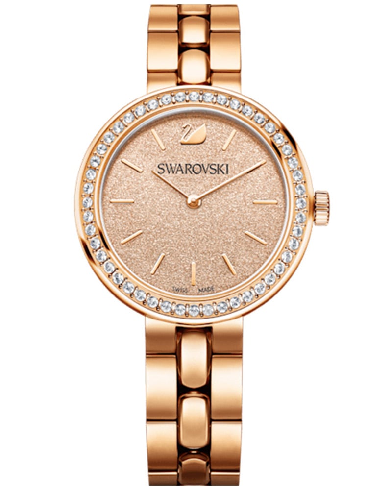 Swarovski Round Rose Gold Watches