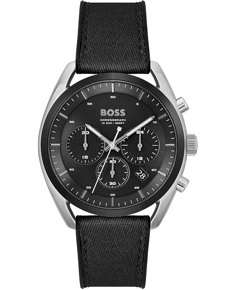 Boss Top Round Black Men's Watch