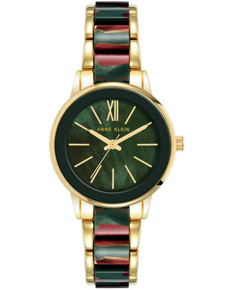 Anne Klein Women Considered Round Green Watches