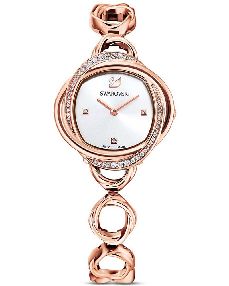 Swarovski Crystal Flower White Watches