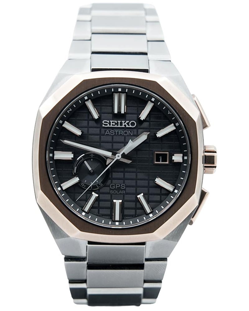 Seiko Men Astron Round Grey Watches