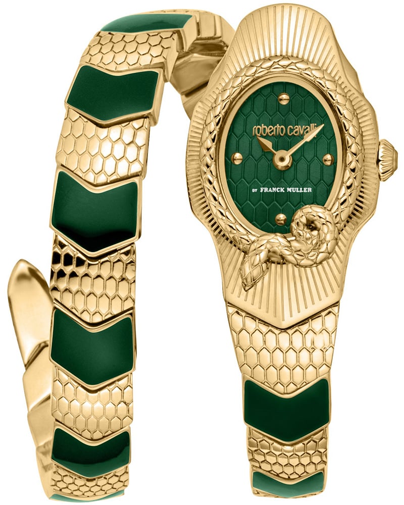 Roberto Cavalli RV1L209 Oval Green Women's Watch