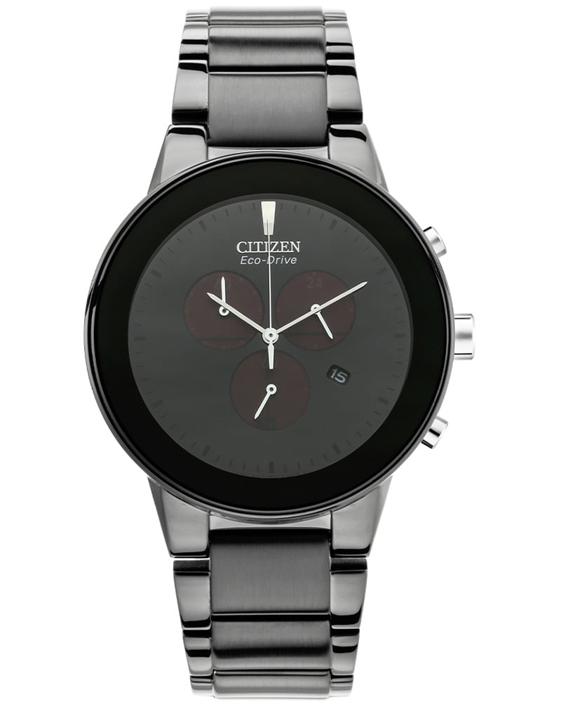 Citizen Men Eco-drive Round Black Watches