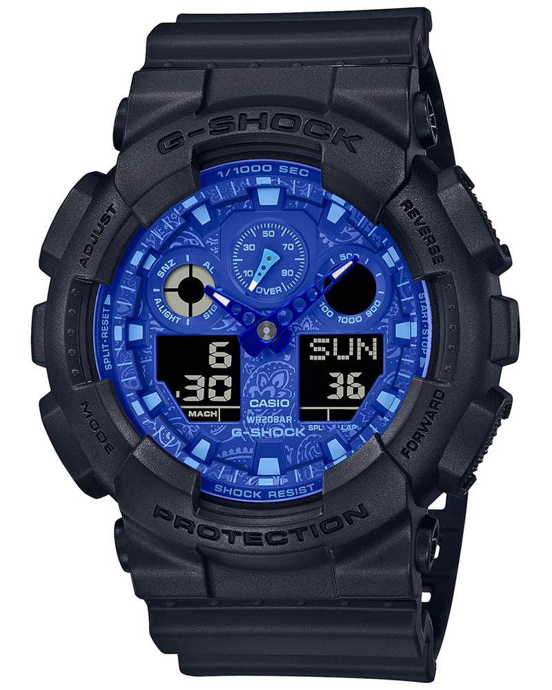 G-Shock GMA-G1238 Round Blue Watch