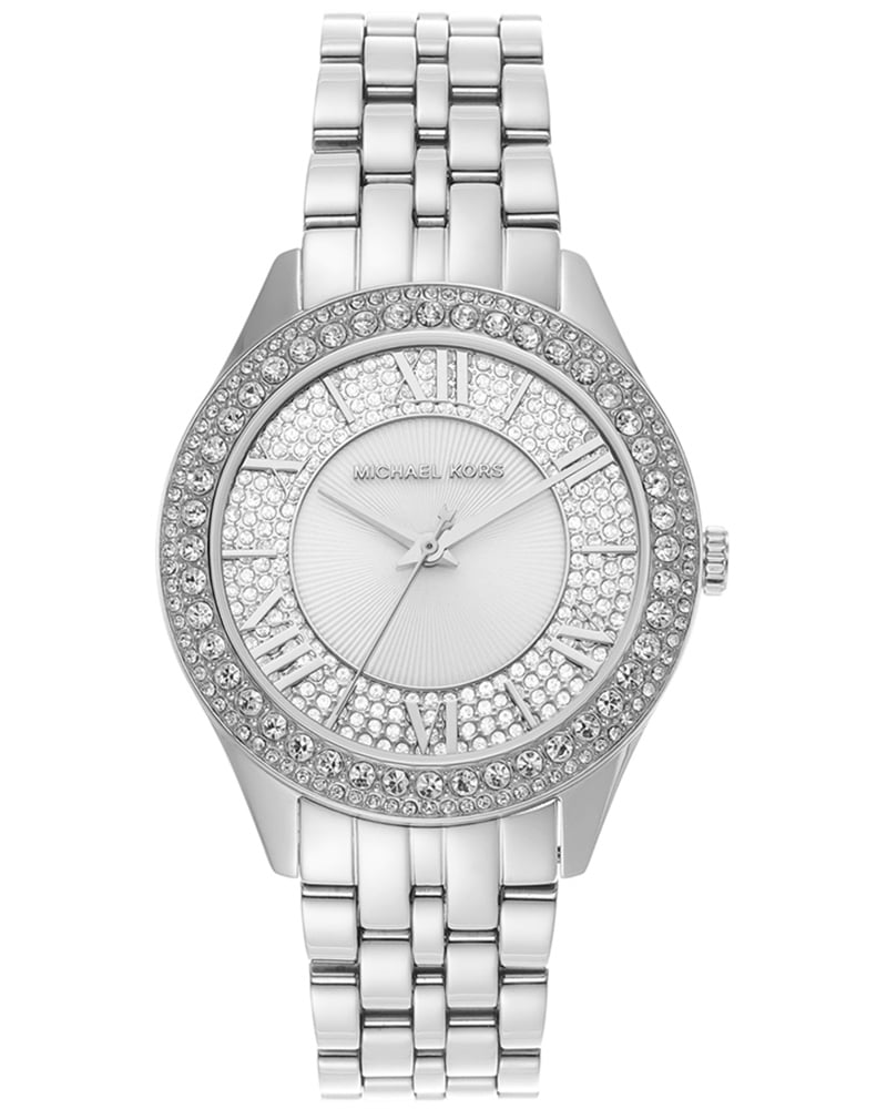  Michael Kors Harlowe Round White Watch For Women