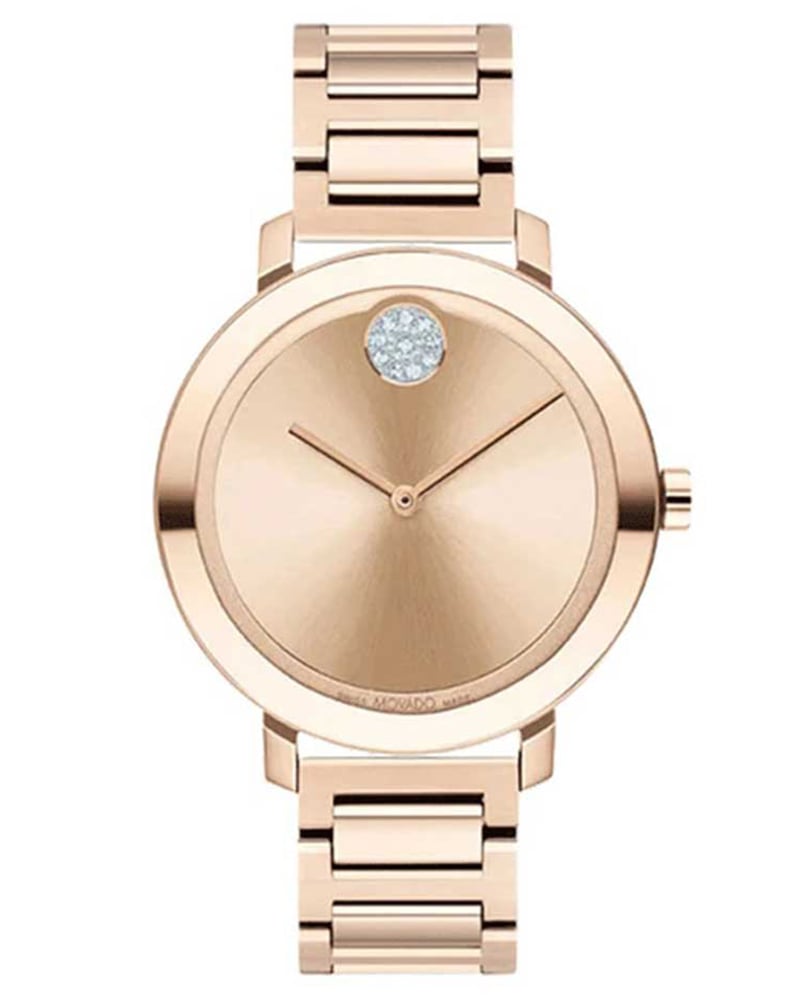 Movado Women Bold Round Gold Watch