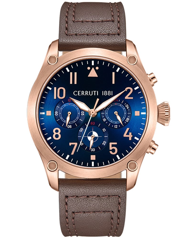 CERRUTI 1881 MADRIGAL CHRONO ROUND BLUE MEN&rsquo;s watch