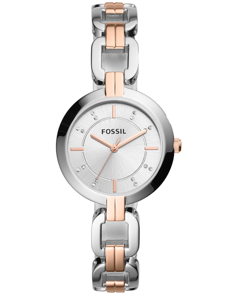 Fossil Women Kerrigan Round Silver Watch