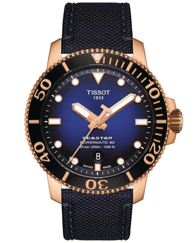 Tissot Men SEASTAR Multicoloured Analog Watch 