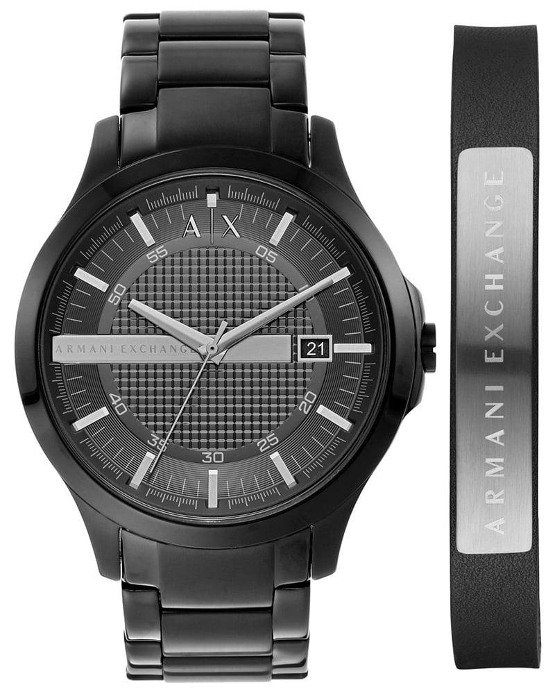 Armani Exchange Men Hampton Round Grey Watches