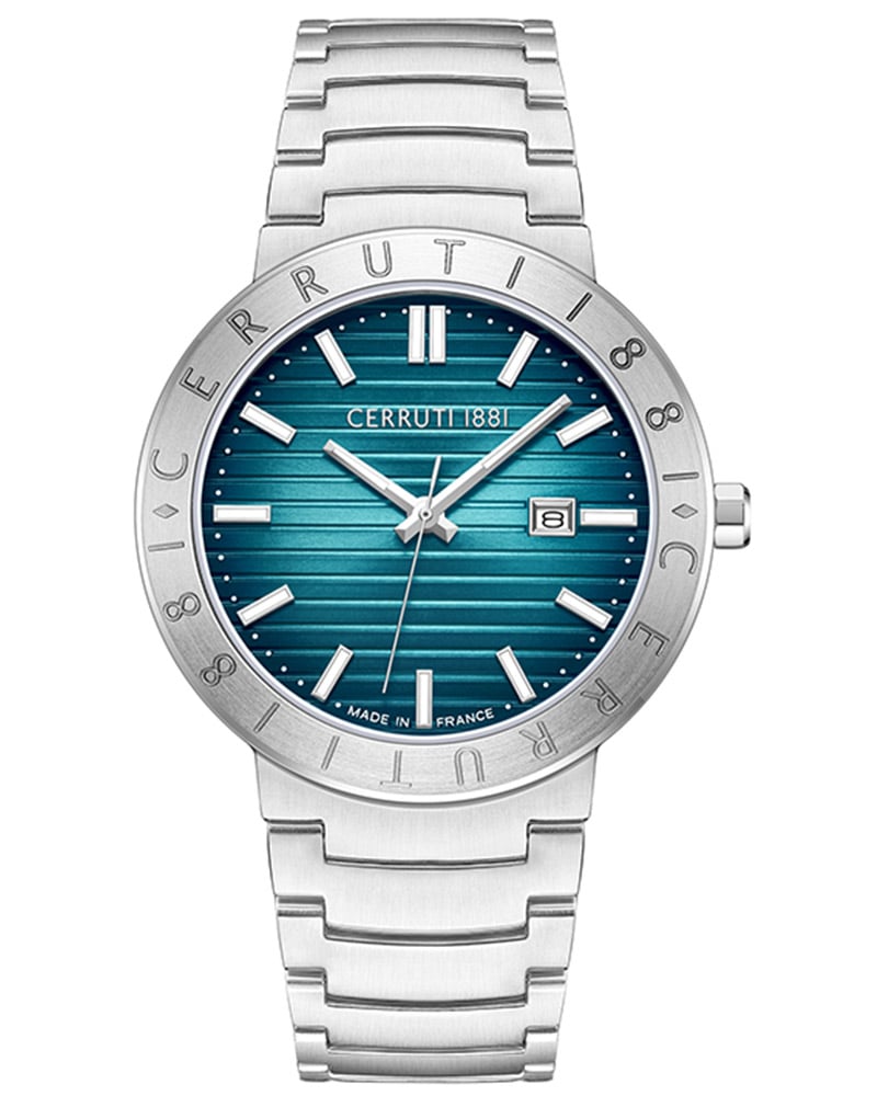 CERRUTI 1881 HAUTE ROUND BLUE MEN&rsquo;s watch