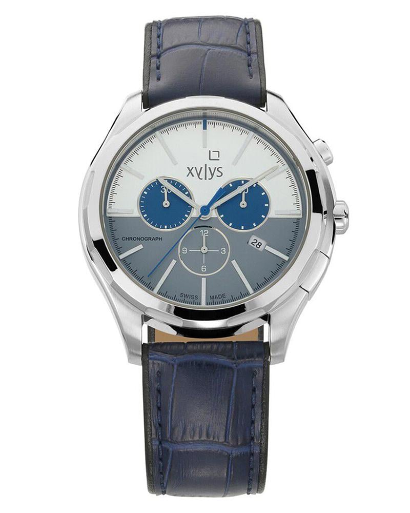 Xylys Round Quartz Grey Dial Men&rsquo;s Watch