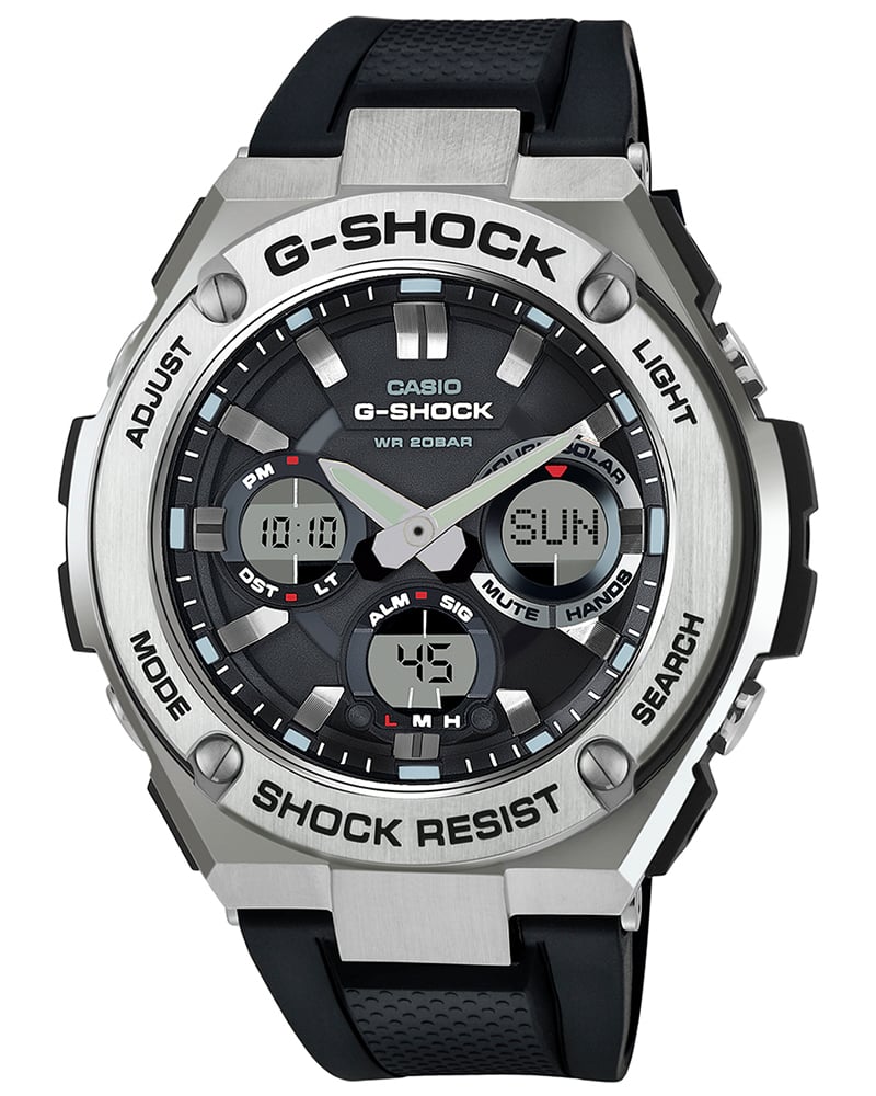 G-Shock Round Black Men's Watch 