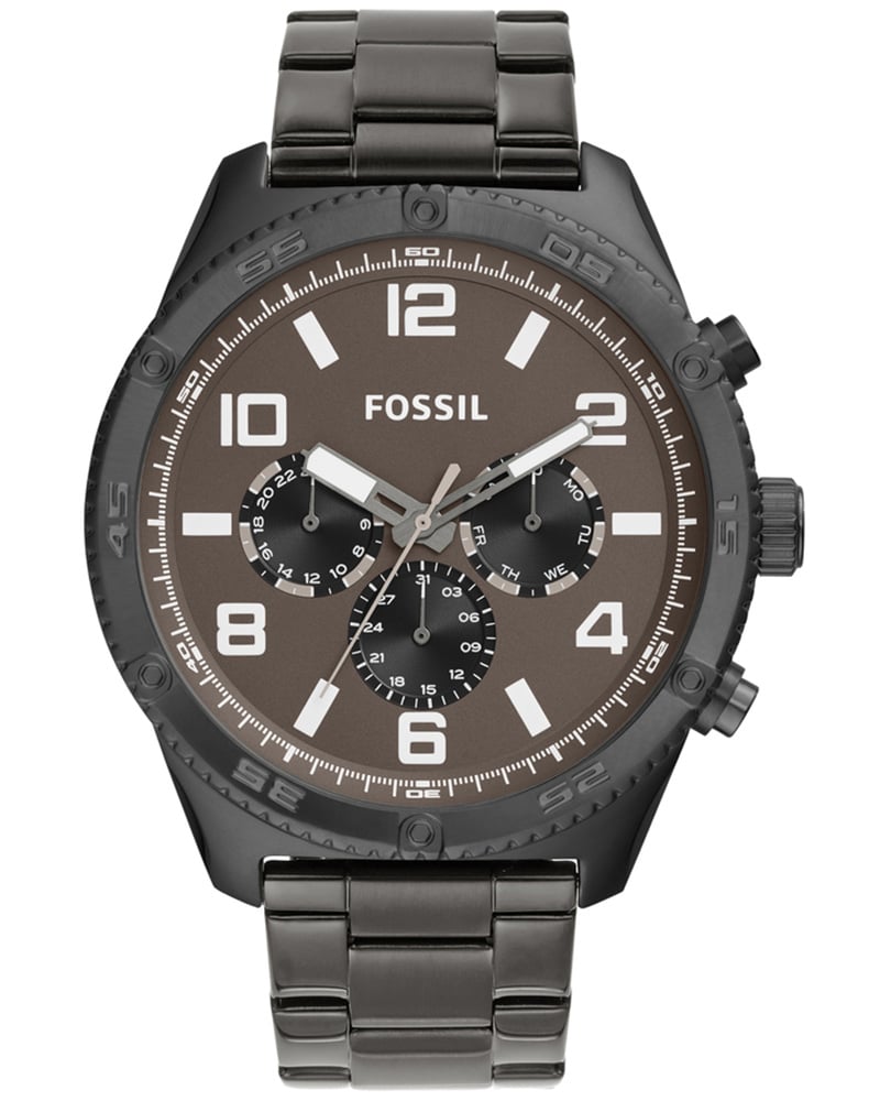 Fossil Men The Minimalist 3H Round Grey Watch