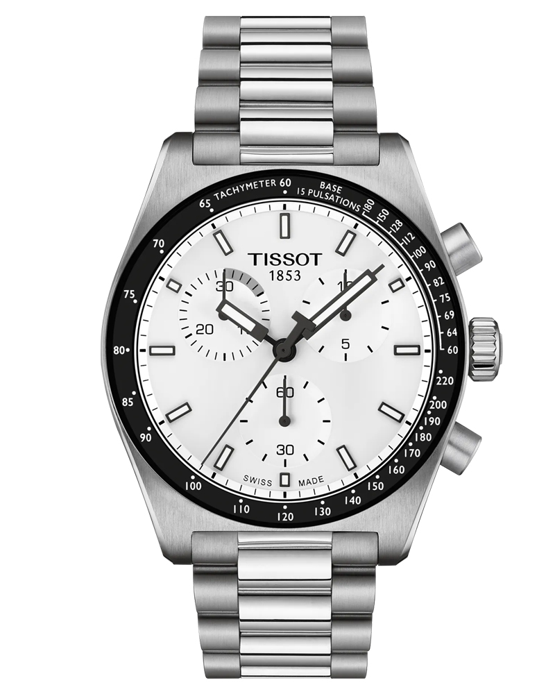 Tissot PR 516 Round White Men&rsquo;s Watch