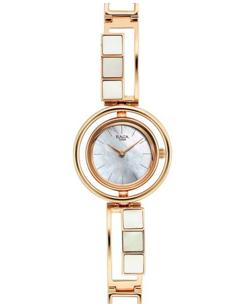 Raga Power Pearls Round Mop Women's Watch