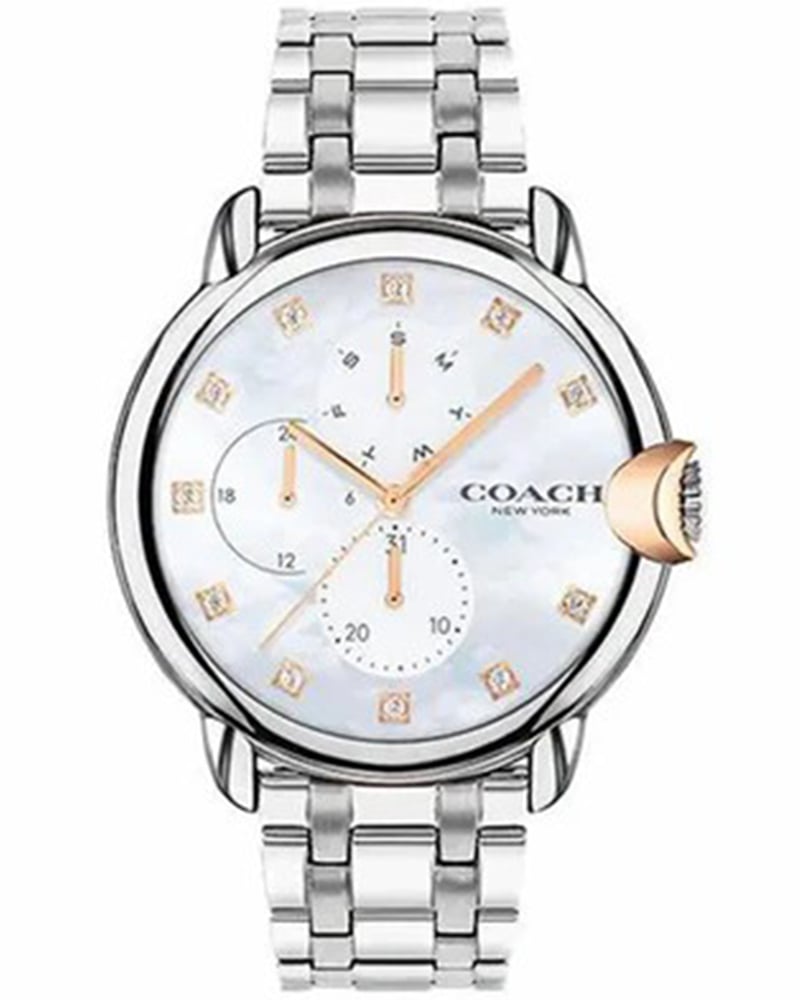 Coach round dial women&rsquo;s watch
