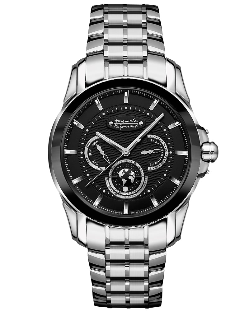 Auguste Reymond MAGELLAN Day and Date Orbital Moon Men's Watch 